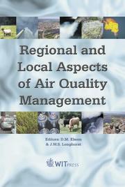 Cover of: Regional and Local Aspects of Air Quality Management (Advances in Air Pollution)