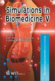 Cover of: Simulations in Biomedicine V (Advances in Computational Bioengineering, Vol. 7) by V. Stankovski, C. A. Brebbia