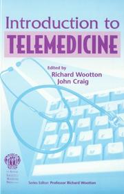 Cover of: Introduction to Telemedicine by Wooton