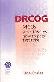 Cover of: Drcog: Mcqs And Osces: How to Pass First Time