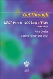 Cover of: Get Through Mrcp: 1000 Best of Fives (Get Through S.)