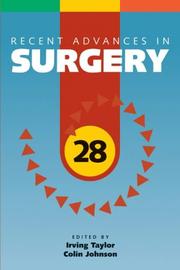 Cover of: Recent Advances In Surgery (Recent Advances in Surgery) by 