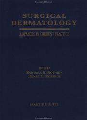 Surgical Dermatology by Randall Roenigk
