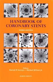 Handbook of Coronary Stents by Patrick W. Serruys