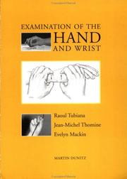 Cover of: Examination of the Hand and Wrist | Raoul Tubiana