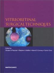 Cover of: Vitreoretinal Surgical Techniques