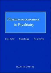 Cover of: Pharmacoeconomics in Psychiatry