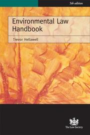 Cover of: Environmental Law Handbook by Trevor Hellawell, Trevor Hellawell