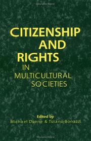 Cover of: Citizenship and Rights in Multicultural Societies (Jurists: Profiles in Legal History)