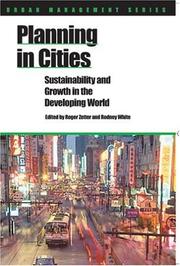 Planning in cities by Roger Zetter, Rodney R. White