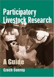 Cover of: Participatory livestock research: a guide