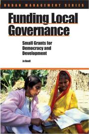 Funding Local Governance by Jo Beall, Nicholas Hall