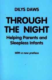 Cover of: Through the night: helping parents and sleepless infants