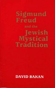 Cover of Sigmund Freud and the Jewish mystical tradition