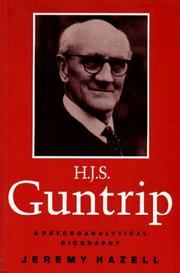 H.J.S. Guntrip by Jeremy Hazell