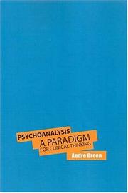 Cover of: Psychoanalysis by Andre Green