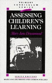 Cover of: Assessing children's learning