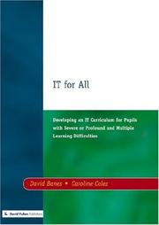 Cover of: IT for all by David Banes