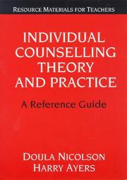 Cover of: Individual counselling theory and practice by Doula Nicolson