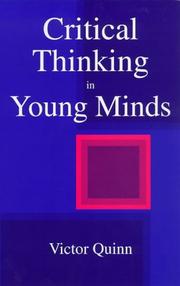 Cover of: Critical thinking in young minds