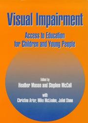Cover of: Visual impairment: access to education for children and young people