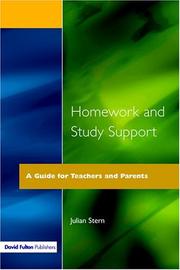 Cover of: Homework and study support: a guide for teachers and parents