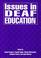 Cover of: Issues in deaf education