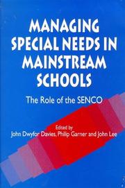 Cover of Managing special needs in mainstream schools