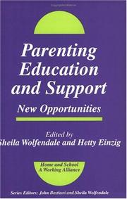 Cover of: Parenting education and support: new opportunities
