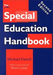 Cover of: Special Education Handbook