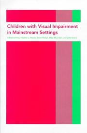 Children Visual Impairment Main by Christine Arter