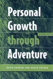 Cover of: Personal Growth through Adventure by David Hopkins