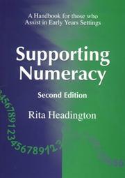 Cover of: Supporting Numeacy