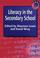 Cover of: Literacy in the secondary school
