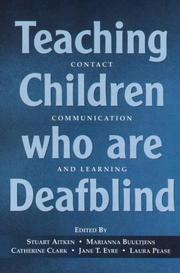 Cover of: Teaching Children Who Are Deafblind Pb | Aitken Stuart