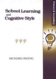 Cover of: School Learning and Cognitive Styles