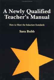Cover of: A Newly Qualified Teachers Manual: How to Meet the Induction Standards