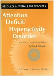 Attention Deficit Hyperactivity Disorder by Paul Cooper