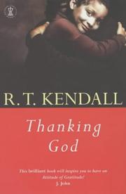 Cover of: Thanking God