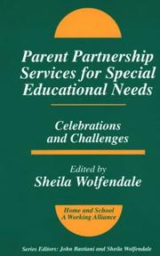 Cover of: Parent Partnership Services for Special Educational Needs by S. Wolfendale