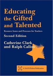 Cover of: Educating the Gifted and Talented: Resource Issues and Processes for Teachers (NACE/Fulton Publication)
