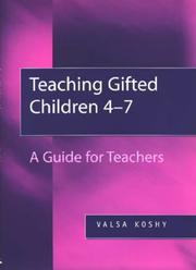 Cover of: Teaching Gifted Children 4-7: A Guide for Teachers