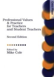 Cover of: Professional Values and Practices for Teachers and Student: Teachers