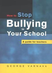 Cover of: Stop Bullying in Your School
