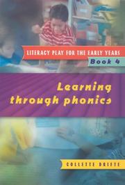 Cover of: Literacy Play for the Early Years Book 4: Learning Through Phonics (Literacy Play for the Early Years)
