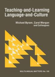 Cover of: Teaching-and-learning language-and-culture