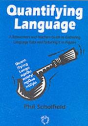 Cover of: Quantifying Language by Phil Scholfield, Phil Scholfield