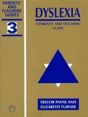 Cover of: Dyslexia by Trevor Payne