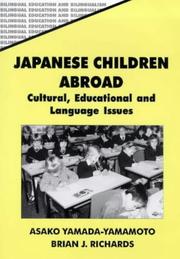 Cover of: Japanese children abroad by edited by Asako Yamada-Yamamoto and Brian Richards.