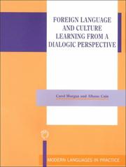 Cover of: Foreign language and culture learning from a dialogic perspective